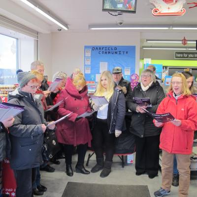 Carol Singing Darfield 2017