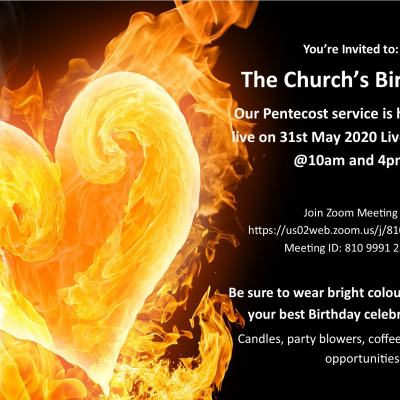 Pentecost Invite