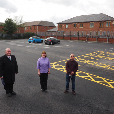 Staincross Car Park Dedication